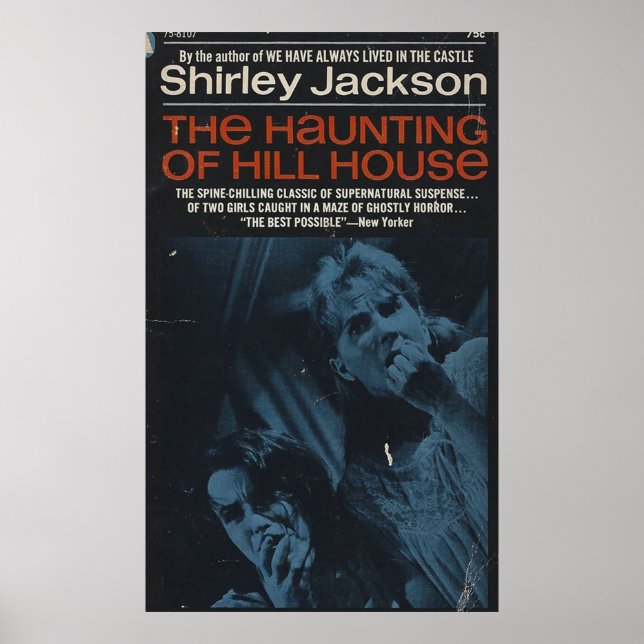 Poster Shirley Jackson - A Assombração Da Hill House (Frente)