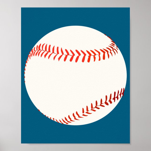 Poster Shirt Baseball (Frente)