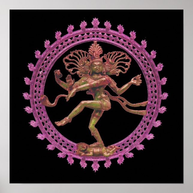 Pôster Shiva (Nataraja), Dançarina Cósmica (Frente)