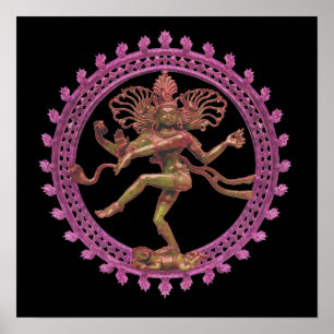 Pôster Shiva (Nataraja) o dançarino cósmico