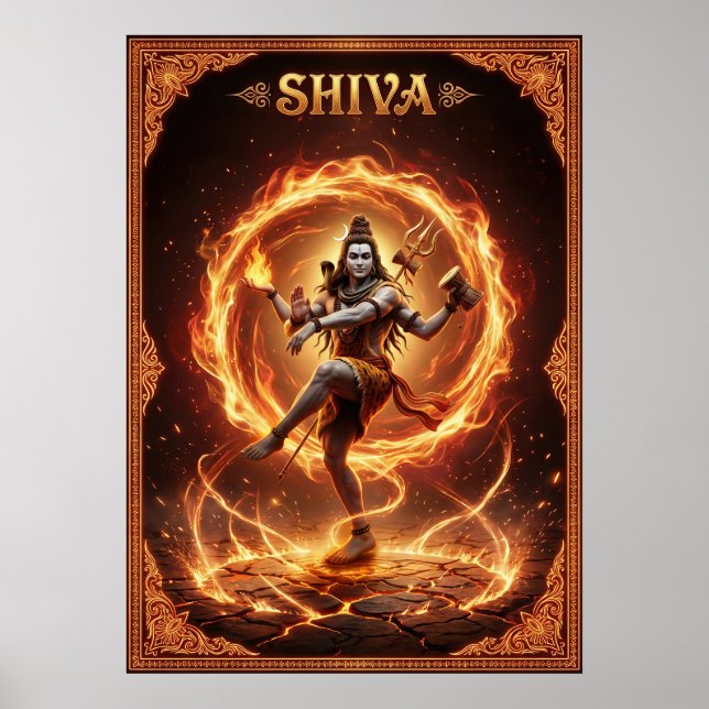 Poster Shiva V03 (Frente)