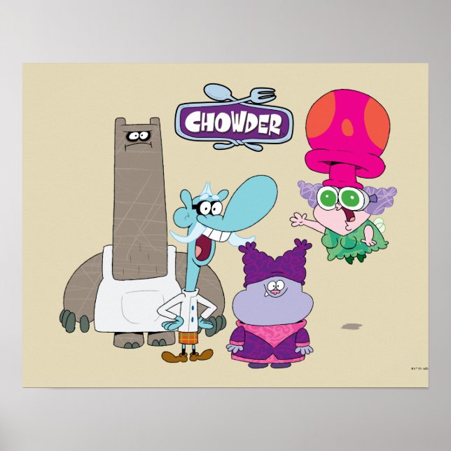 Poster Shnitzel, Mung, Chowder e Truffles (Frente)