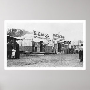 Poster Shops in Anchorage, Alaska 1914