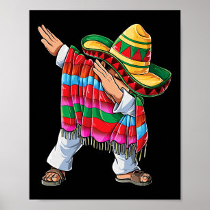 Poster Shor Mexicano Poncho Cinco de Mayo Boys