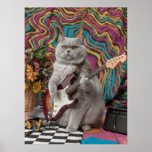 Poster Shorthair Rocker