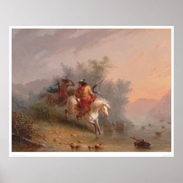 Pôster Shoshoni Indians (1069A) (Frente)