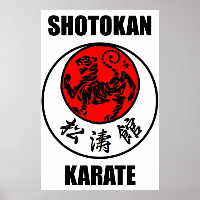 Poster Shotokan Karate (Frente)