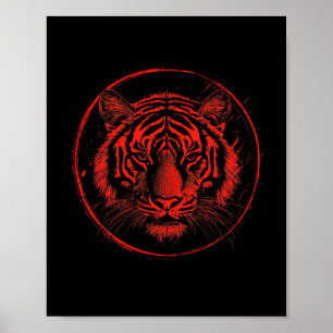 Poster Shotokan Tigers Karate - Gráfico moderno