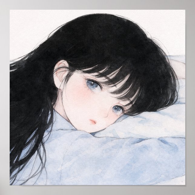 Poster shoujo manga (Frente)