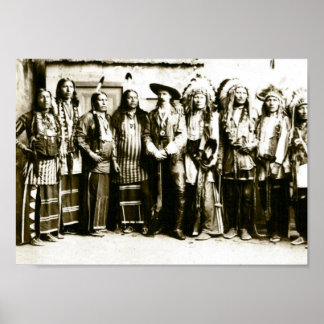 Pôster Show Wild West de Buffalo Bill