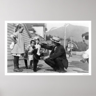 Pôster Showoff Alaska 1915 de Cub de urso