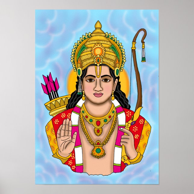Poster Shree Ram  (Frente)