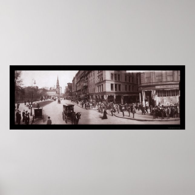 Poster Shreve Store Boston, MÃE Photo 1903 (Frente)