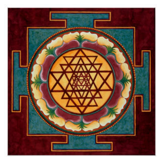 Pôster Shri Yantra