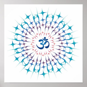 Poster Shri Yantra ou Sri Chakra - energia de