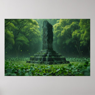 Poster Shrine do Campo Verde de Clover