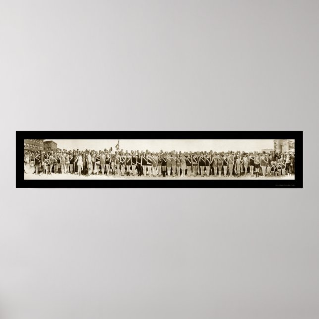 Poster Shriner Beauty Parade Foto 1925 (Frente)