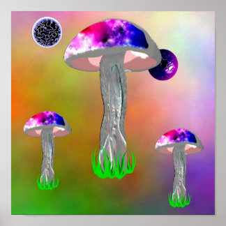 Pôster SHROOM SHIRT ZAZ, Shroom com vista