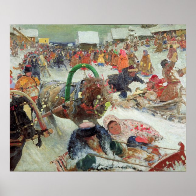 Pôster Shrovetide, 1905 (Frente)