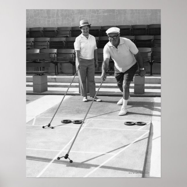Pôster Shuffleboard (Frente)