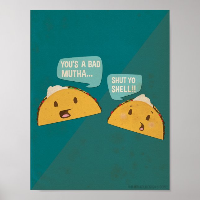 Poster Shut Yo Shell!! (Frente)