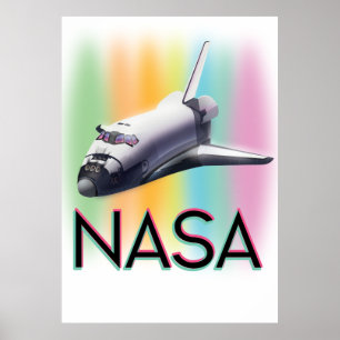 Poster Shuttle Espacial da NASA