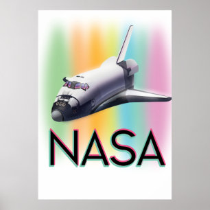 Poster Shuttle Espacial da NASA