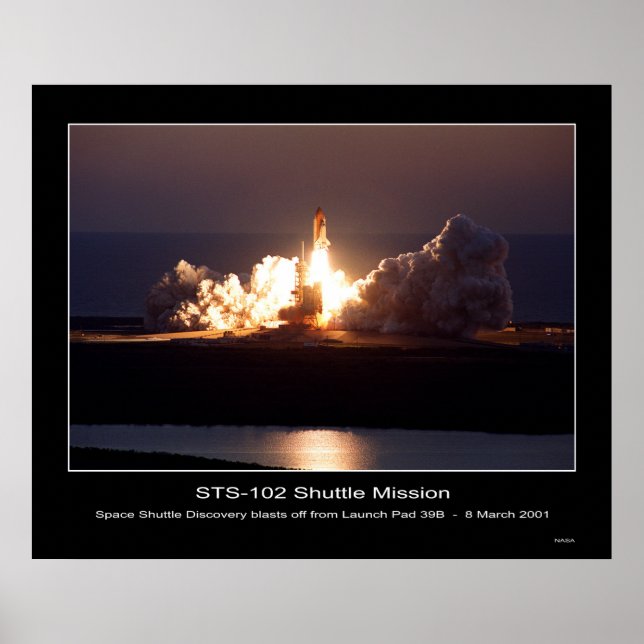 Poster Shuttle-sts102-s-008 (Frente)