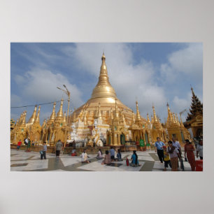 Pôster Shwe Dagon Pagoda