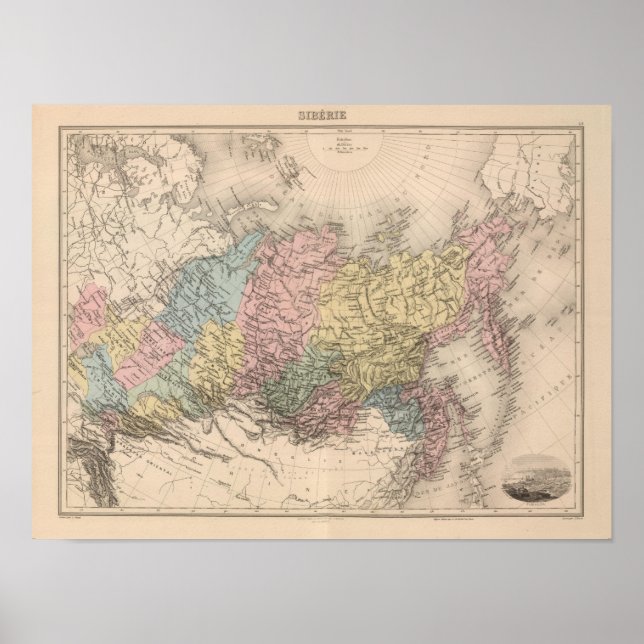 Pôster Sibéria (Frente)