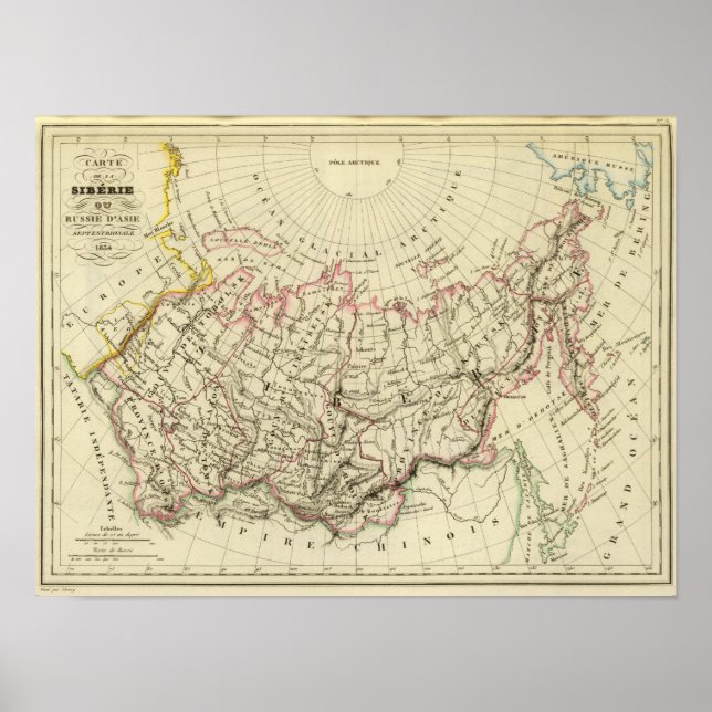 Poster Sibéria (Frente)