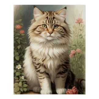 Pôster Siberian Cat