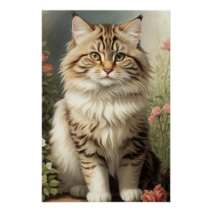 Pôster Siberian Cat