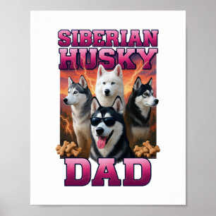 Poster Siberian Husky