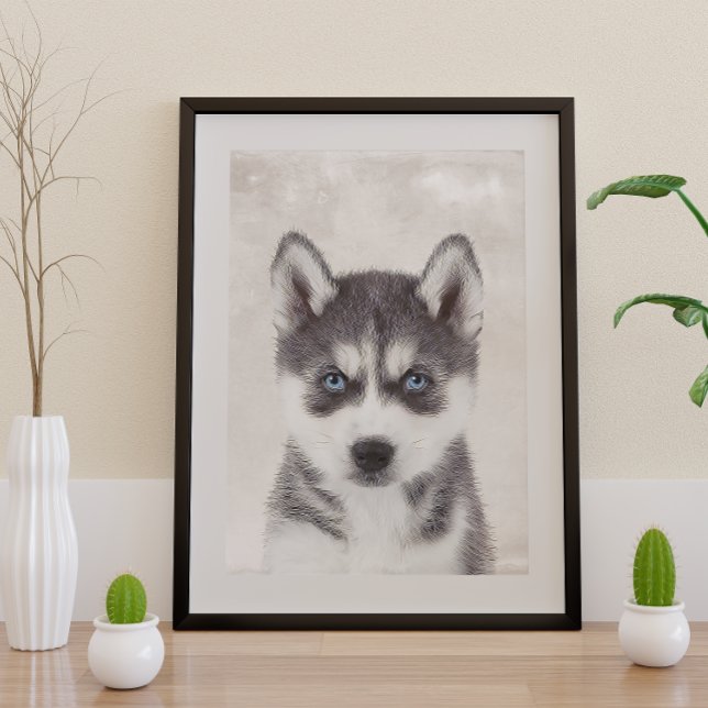 Pôster Siberian Husky Poster (Criador carregado)