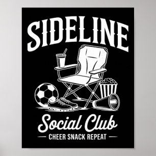 Poster Sideline Social Club Dia das Mães Dia de Jogo Vovó