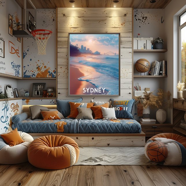 Pôster Sídney: La Ciudad del Puerto - Belleza Costera. (Criador carregado)