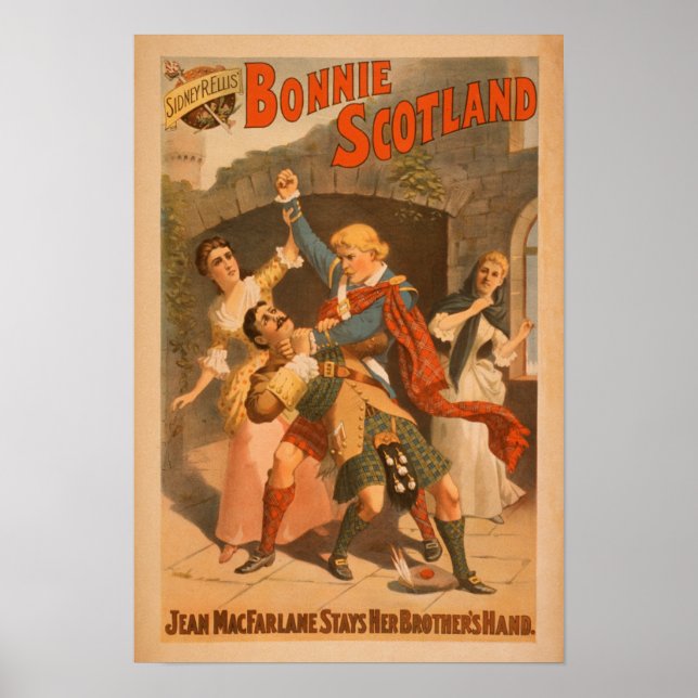 Poster Sidney R. Ellis' Bonnie Scotland Play 3 (Frente)