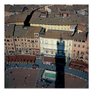 Pôster Siena Tuscany Itália