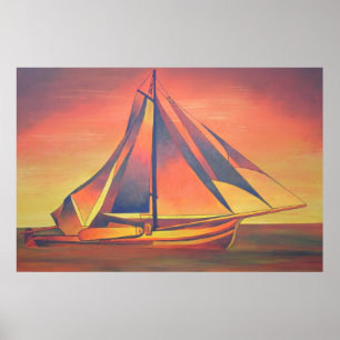 Poster Sienna Sails no Sunset