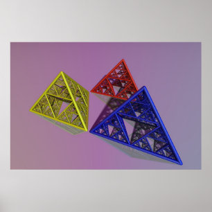 Poster Sierpinski Pyriamids