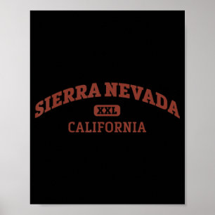 Poster Sierra Nevada College Style Rock Escaling Area Des