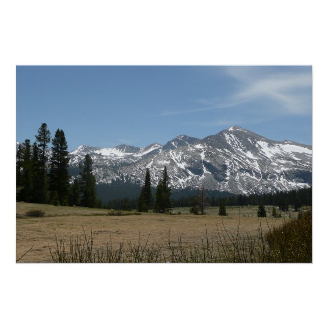 Pôster Sierra Nevada I de Yosemite (Frente)