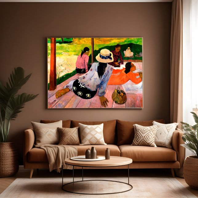 Poster Siesta de Paul Gauguin (Criador carregado)