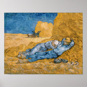 Poster Siesta de Van Gogh