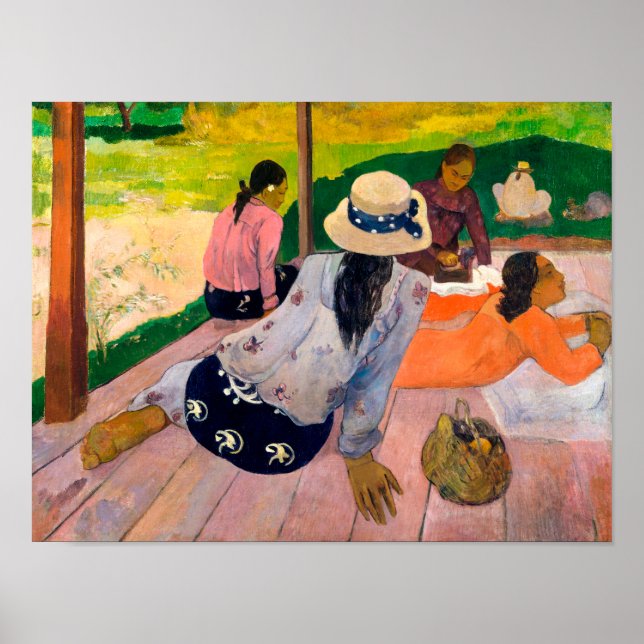 Poster Siesta | Paul Gauguin | (Frente)