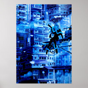 Poster Siga sua arte gráfica do coletor do Sonho-Sonho