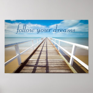 Poster Siga sua praia dos sonhos