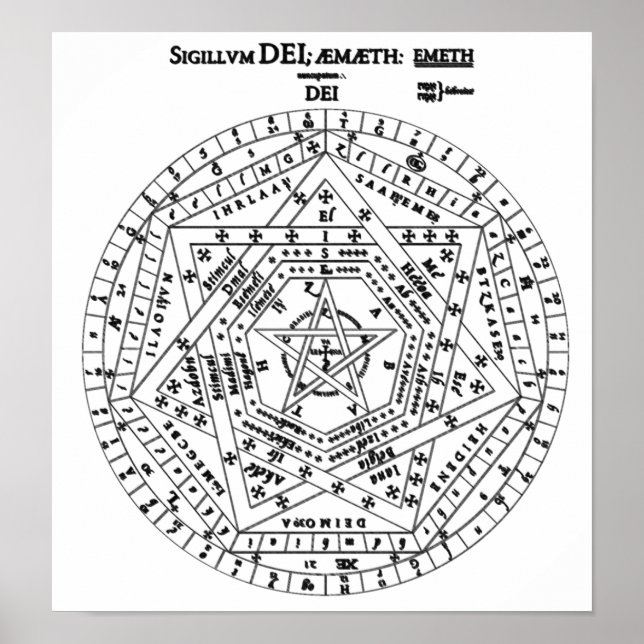 Poster Siggilum Dei Ameth (Frente)