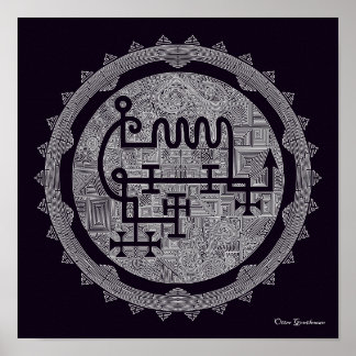 Poster Sigil of Mammon